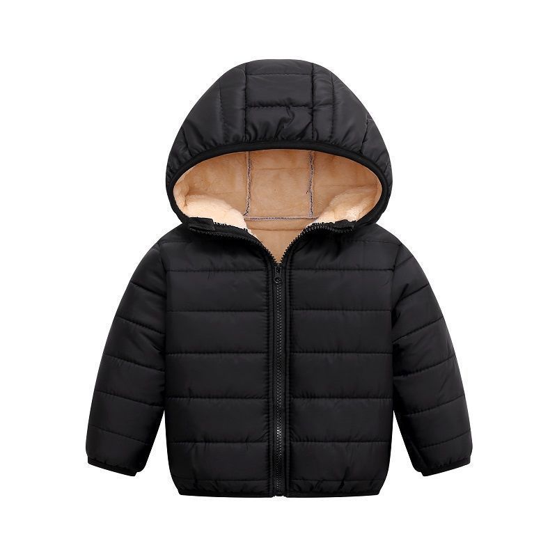 Giacca Invernale in Cotone per Bambini Stile Corto Nuovo Cappotto in Cotone per Bebè Capospalla per Bambini Piccoli Ragazzi Ragazze Giacca Imbottita in Lana d'Agnello e Cotone Moda