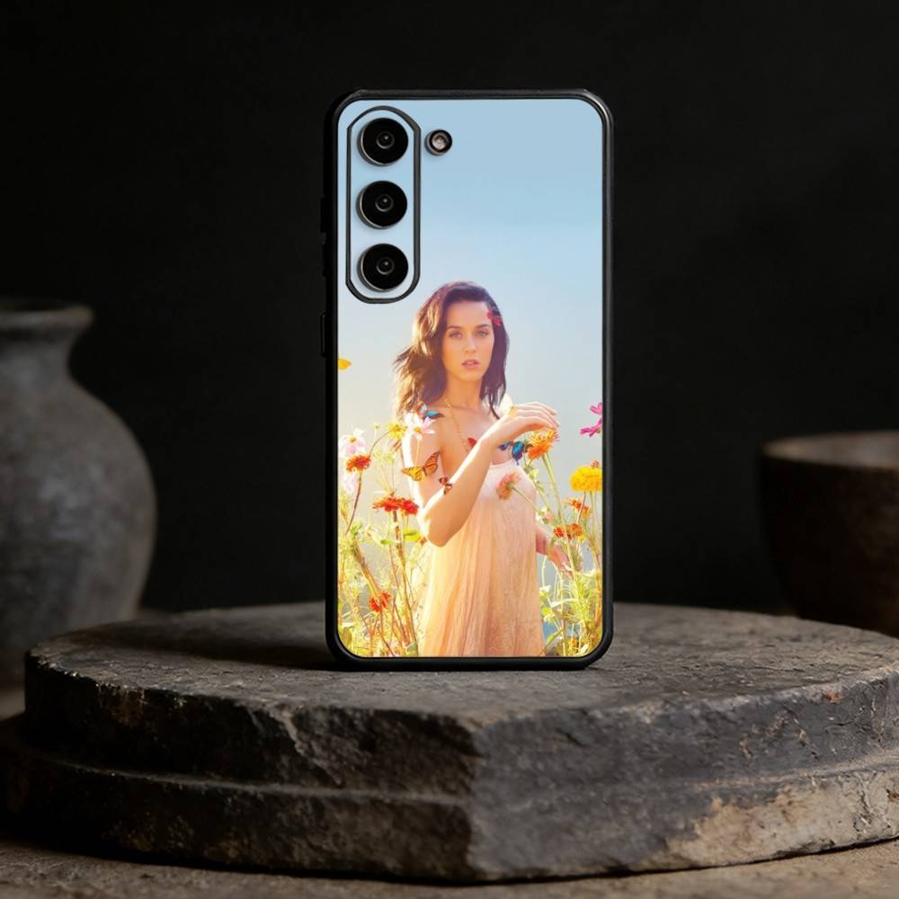 

Singer K-Katy Perry Phone Case For Samsung Galaxy A91,80,73,72 ,71,53,52,32 ,31,22,21s,20,Soft Black Case Samsung a72
