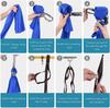 1.5*2.8M Aerial Yoga Hammock Yoga Swing Set High Quality Aerial Silk Fabric Yoga Strap Fixed Tray Suitable for Fitness Indoor