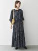 Ships Any H:RAINBOW PETIT PRINT SK 723250065 Navy2 One Size