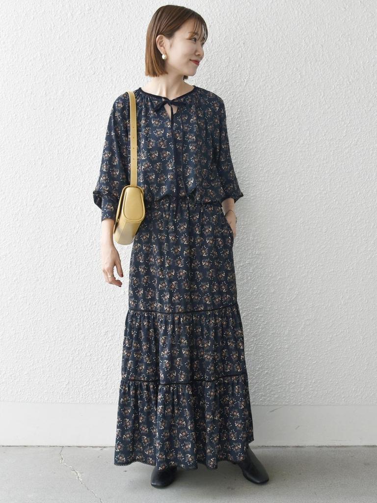Ships Any H:RAINBOW PETIT PRINT SK 723250065 Navy2 One Size