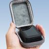 Compact Lightweight Protective Case For Action Camera Water Resistant Shell With Interior Padding And Zippered Closure