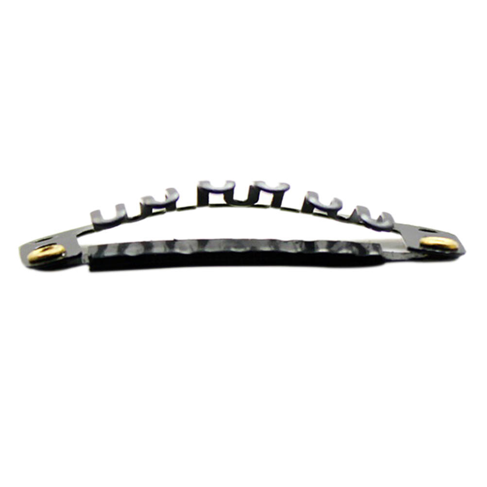 50 stk 28 mm svart U-form metallklemmer for hårforlengelser Weft clip-on parykk