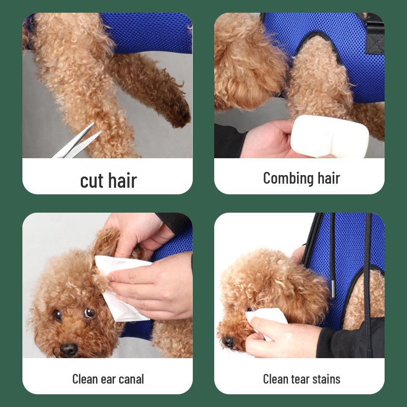 Pet Grooming Hammock for Nail Trimming - Suitable for Cats and Small/Medium Dogs