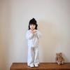 Girls' Pom-pom Knit Cardigan & Wide-leg Pants Set - Warm, Soft, and Fluffy for Autumn/Winter