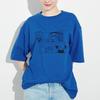 Uniqlo X Pokémon Collaboration SS23 Character Print Loose Fit Crew Neck Short Sleeve T-Shirt Unisex Tops Blue 462033-65