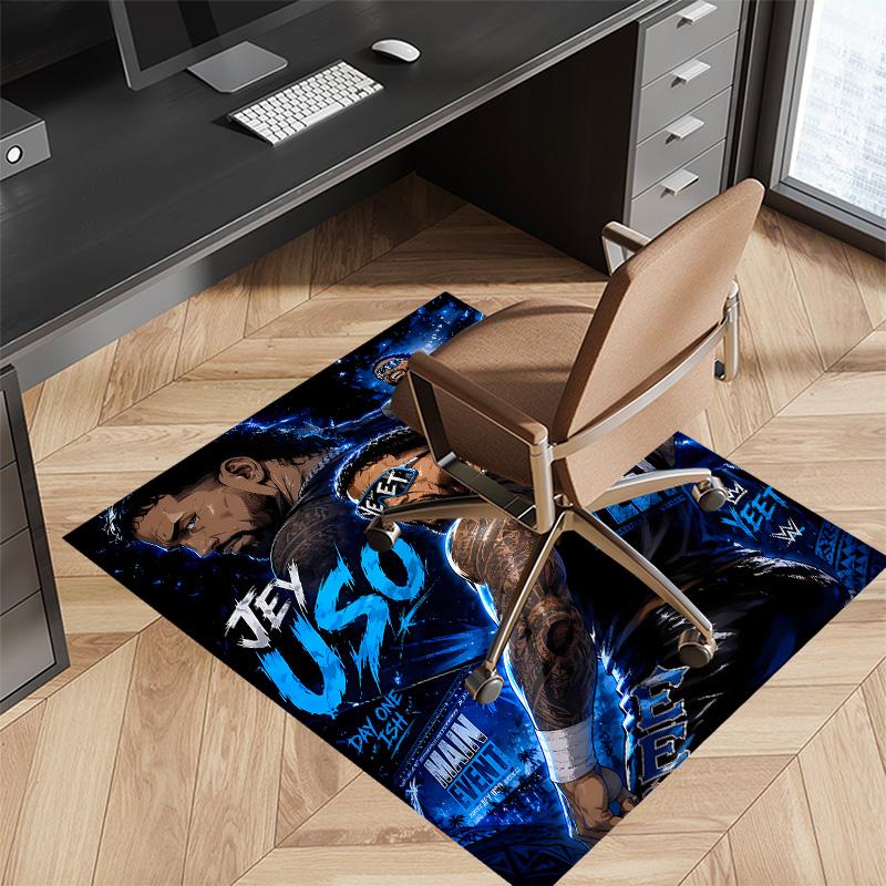 Jey Uso Yeet Printed Absorbent Washable Carpet,Non-Slip Bathroom Mats,Kitchen Rugs,Living Room Entrance,Camping Picnic Rugs