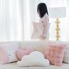 45x45cm Handmade 3D Plush Rabbit Pillowcase Ins Popular Embroidered Sofa Cushion Cover Cozy Bedroom Decorative Pillow Cover
