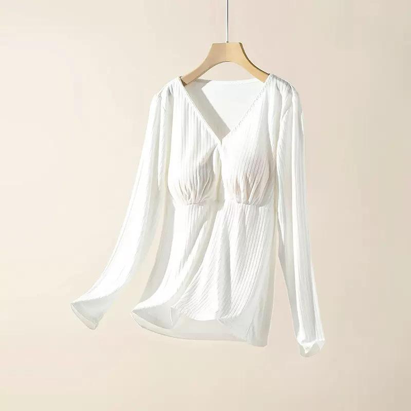 Summer Thin Modal Nursing Pajamas: Long Sleeve Set for Pregnant & Postpartum Women