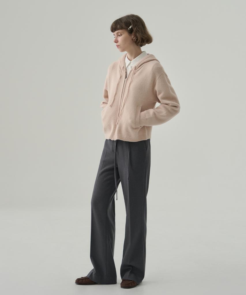 Deuloupisumeon Tosti Brushed Bootcut Slacks [Brown]