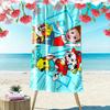 PAW Patrol2 Print Beach Towel, Large Soft Quick Dry Towel for Beach Camping Swimming