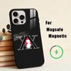 כיסוי טלפון רישיון האנטר X ל-iPhone17,16,15,14,13,12,11 פלוס, פרו מגנטי למגסייף טעינה אלחוטית