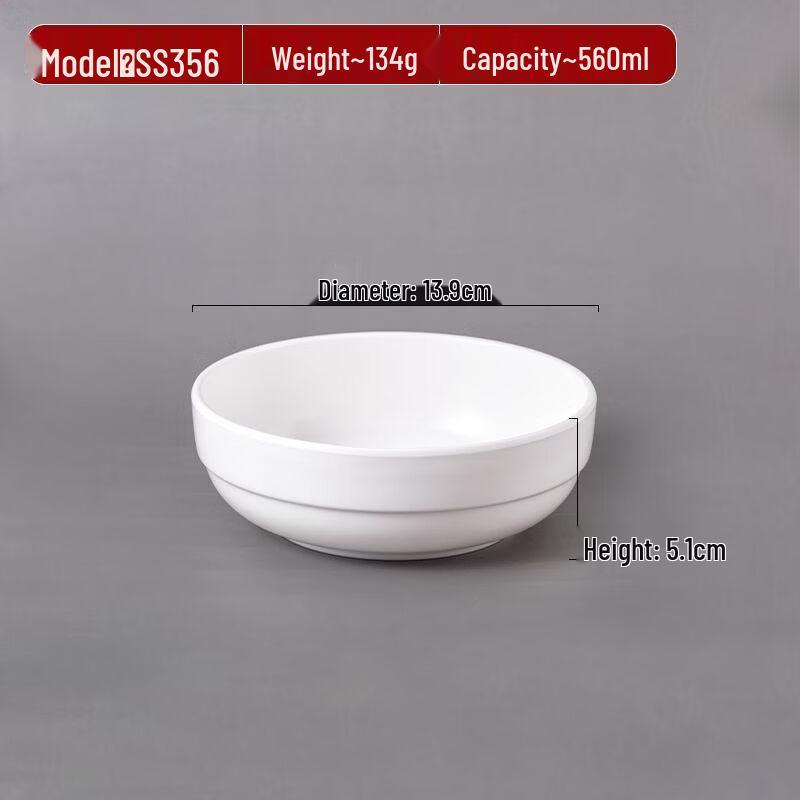 JML Melamine Rimmed Rice Bowl