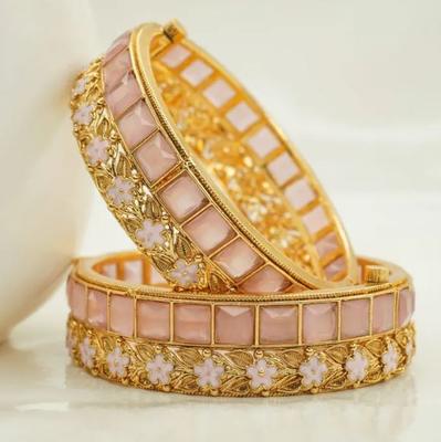 Gold Plated Copper Bangles, Handmade Bracelets, Gift for Her, Anniversary Gift