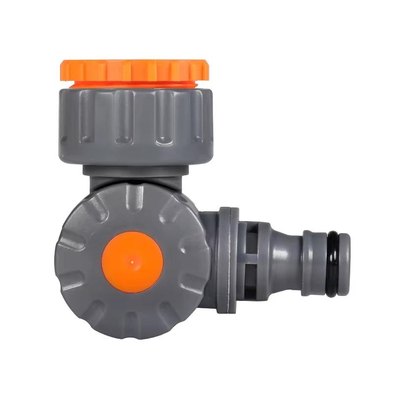 

One-Inch Universal Threaded Adapter Connector with Rotating Ball Valve for Quick Water Pipe Home Plumbing And Garden Use