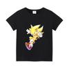 Purchased Products Sonics Tshirts Childrens Shortsleeved Casual Cotton Tshirts and 100 Cotton Cartoon Printed Tshirts