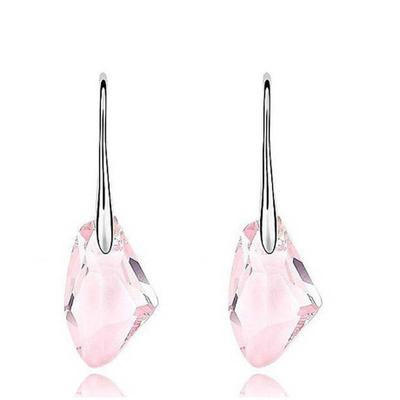 Moda Yeni Kristal Rhinestone Avusturyalı Kristal Küpe Kadınlar için Kulak Çıtçıt