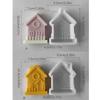 Candle Mold Silicone Craft Moulds House Shape Perfect Gift for Hand-Making Lover
