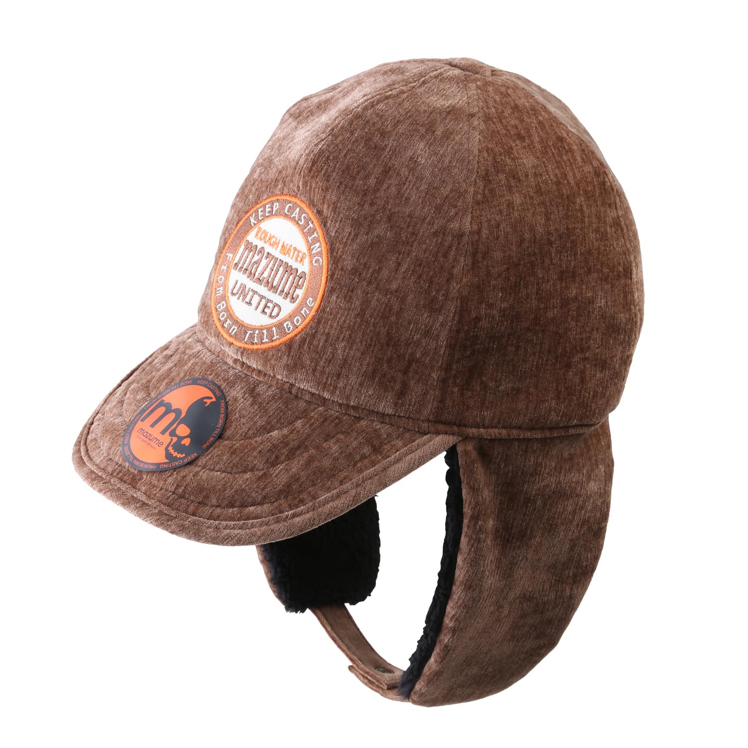 Шапочка-грелка для ушей Mazume Ear Warmer Cap II, коричневая, MZCP-F750-03