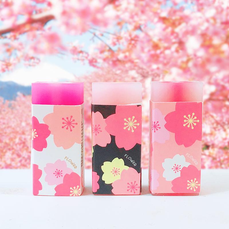 Cute Sweet Strawberry Rabbit Soft Rubber Eraser Kawaii School Office Supplies for Students Cool Prizes Stationery Korean