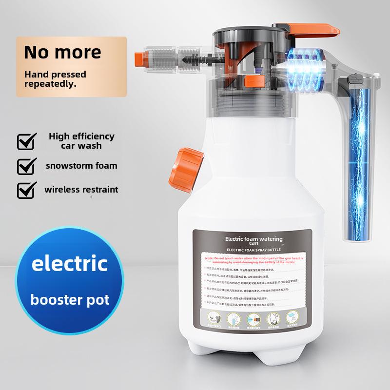 Rechargeable Electric Foam Spray Gun for Car Washing
