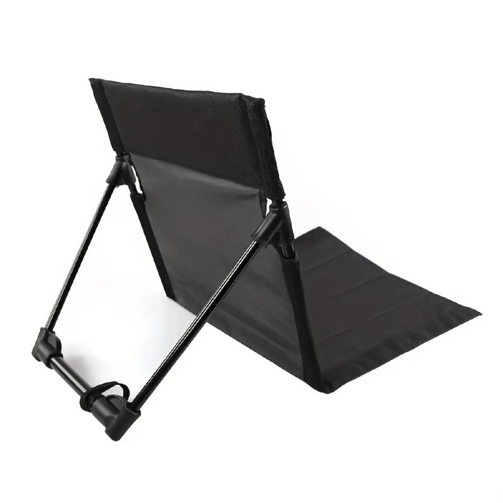 Outdoor Camping Lightweight Comfortable Folding Seat Park Leisure Beach Chair Portable Single Lazy Seat Back Chair