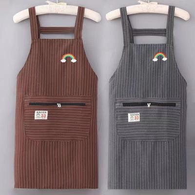 Household Waterproof Kitchen Apron Antifouling Barista Apron Abrasion Resistant Work Apron Barber Carpenter Florist Apron