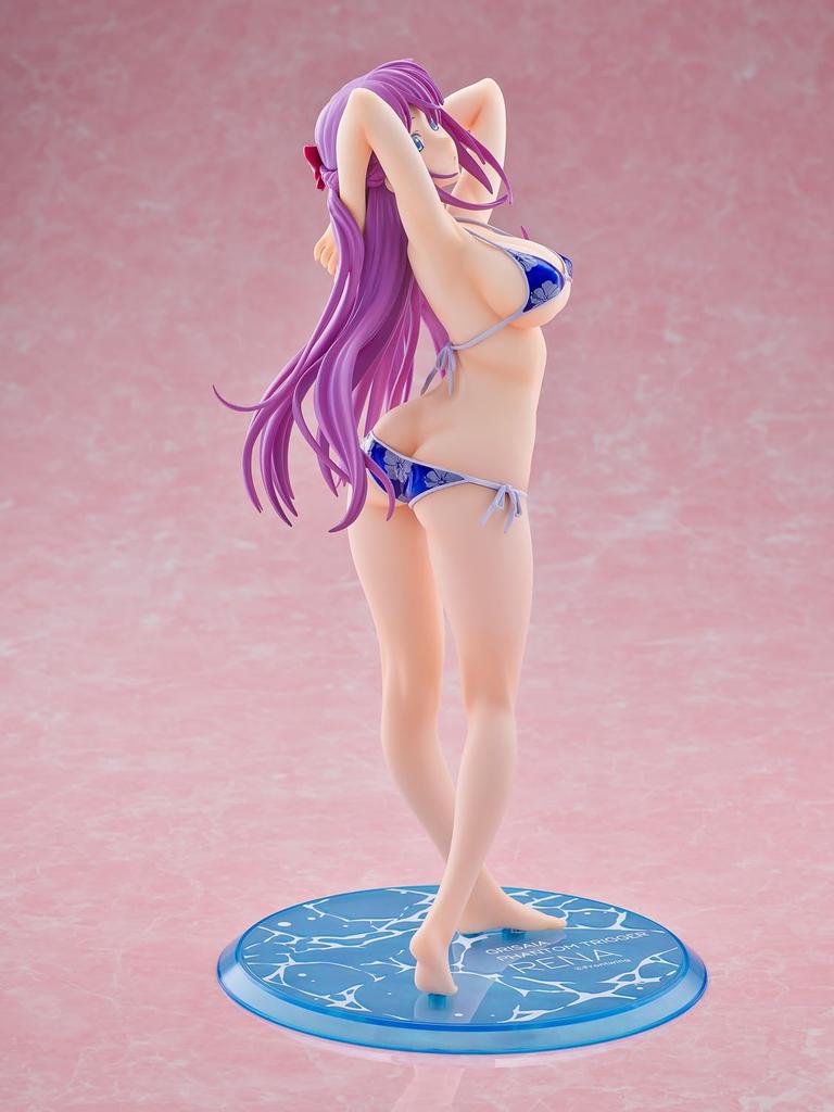 Orchideensamen Grisaia: Phantom Trigger Rena (Reina Fukami) -Metallisches Blau ver.- 16er Maßstab PVCABS Bemalte Komplettfigur PVC347