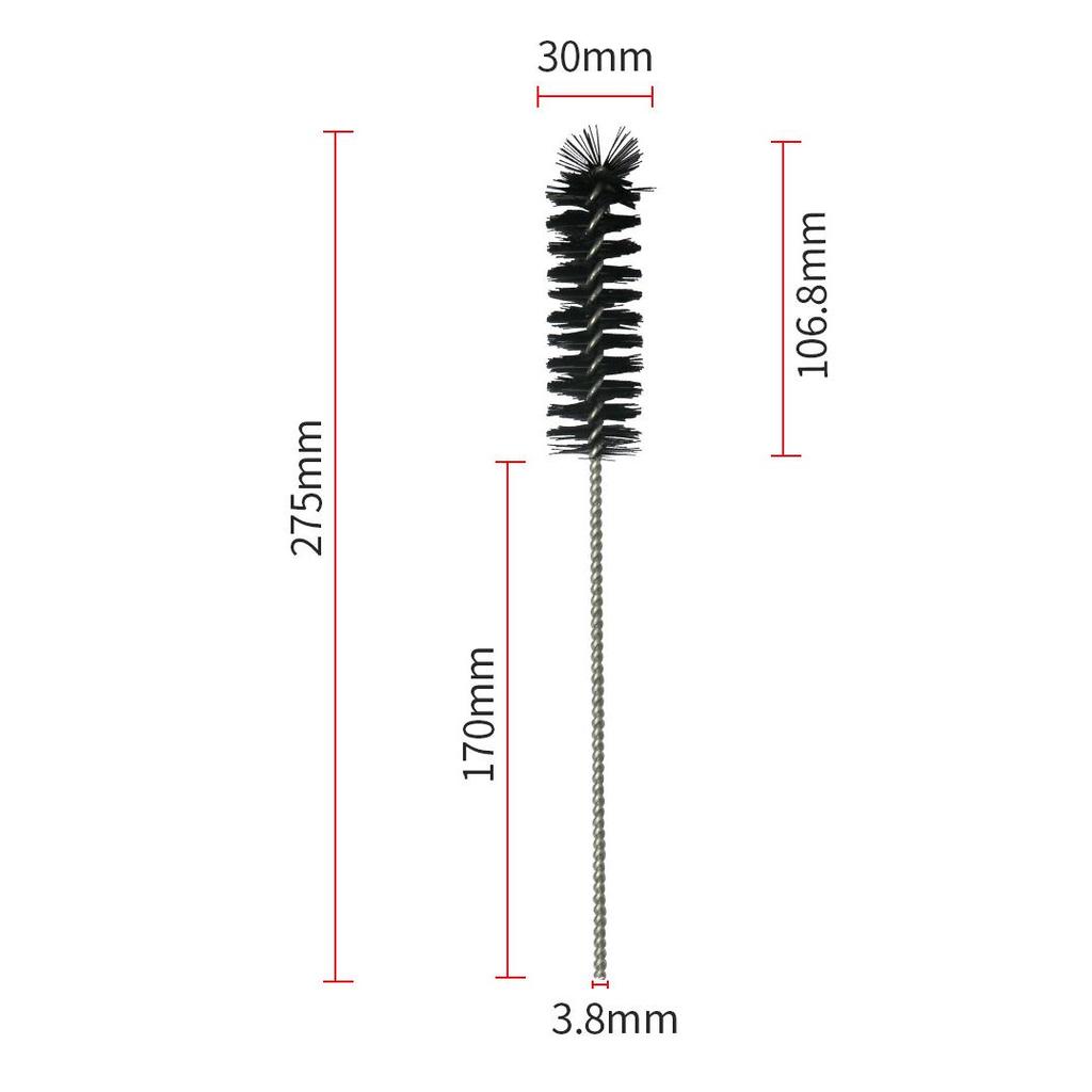 1pcs Car Valve Carbon Deposit Cleaning Brush Engine Intake Port Cleaning Tool Engine Valve Parts 7