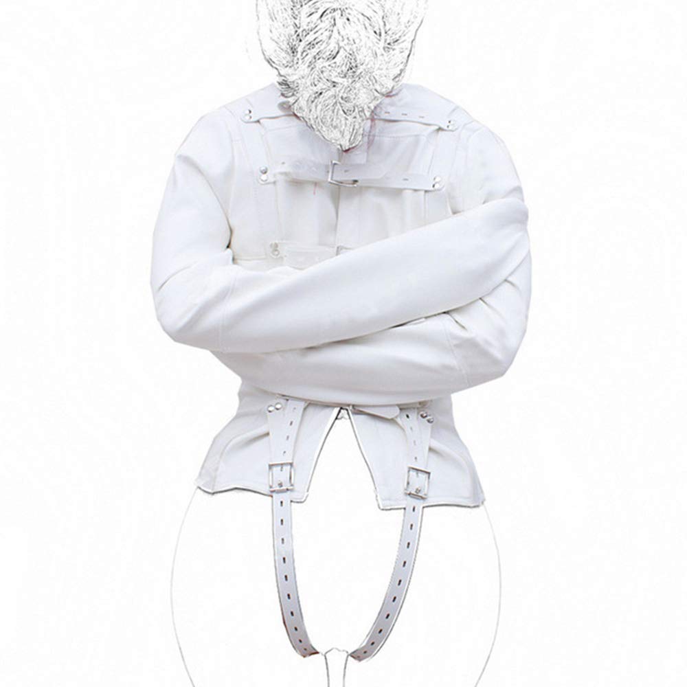 Sm omezení tvrdé noční prádlo zlobivé oblečení svěrací kazajka omezení pro dospělé zboží tvrdé svěrací kazajka tréninkové okovy sm svěrací kazajka sm kostým