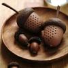 Silicone Oak Nut Tea Infuser Soft Tea Bag Strainer Portable Acorn Tea Strainer  Afternoon Tea