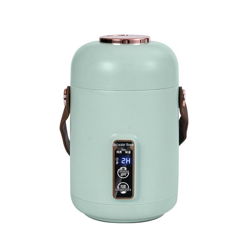 

500 мл Портативна Багатофункціональна Електрична Плита: Каструля для тушкування, Чайник, Суповарка/Кашеварка, Кип ятильник для води з таймером для подорожей. 500ml