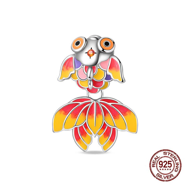 925 Silver Lantern Chinese Knot Charms New Year's Traditional Beads Fit 3mm 925 Exquisite Bracelets Fashion DIY Jewelry Gifts