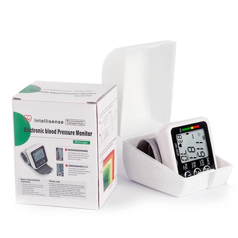 Blutdruck Medizinische Geräte LCD Herzschlagmesser Pulsoximeter Maschine Digital Automatisches Handgelenk