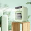 Dual Spray Portable Air Conditioner Ultrasonic Atomization Electric Fan USB Air Cooler  Desktop Use