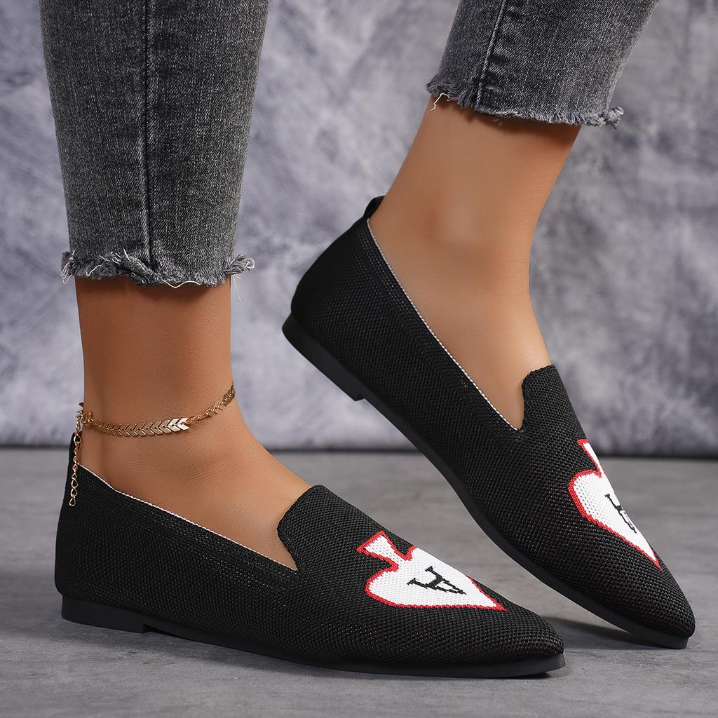 New Fashion Shallow Mouth Mixed Colors Low Heels Summer Shoes Ladies Pointed Toe Autumn Women Casual Female Sneakers Flats