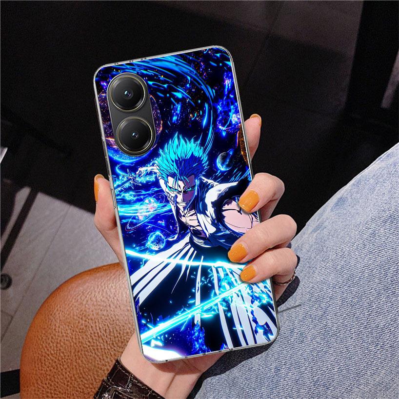 

Grimmjow 6 Bleach Phone Case For Xiaomi Poco X7 X6 X5 Pro F7 Ultra Redmi 15C 15 13C 13 12C 12 10 10A 10C 9 9A 9C 9T Cover Poco X Redmi 10C