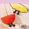 Fruit Watermelon Cartoon Hami Melon Durian Bitter Melon Plush Play Doll Sofa
