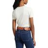 Polo Ralph Lauren SS23 Loose Fit Short Sleeve T-Shirt Women T-Shirts Off-White WMPOSWENC020619-101