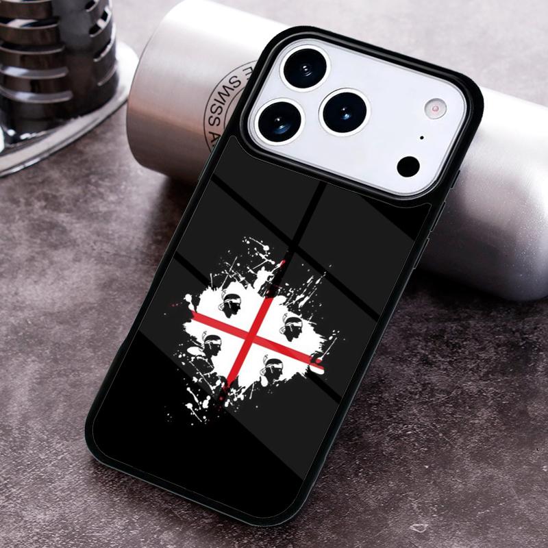 

Flag of Sardinia Phone Case for iPhone 17 16 15 Pro Max Air 14 13 12 11 Plus Shockproof Cover iPhone 14 Pro Max