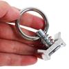 Truck Bed Tie down Anchors Track Joints Downs Cargo Silver Steel Trailer System