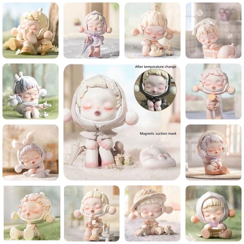 Bubble Mart Sp 8th Generation Temperature Series Jungle Castle Night City Pvc Toy