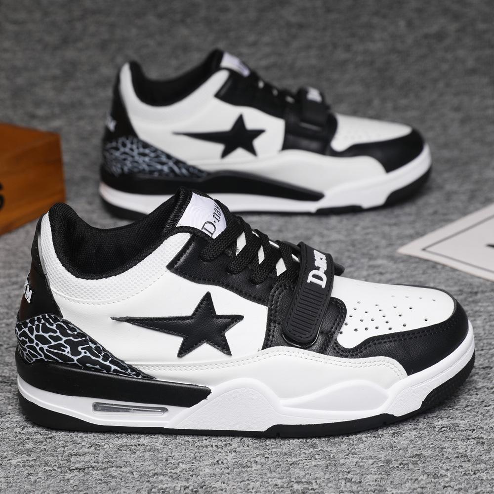 Buty wiosenne nowa skórzana powierzchnia oddychające codzienne buty sportowe buty na platformie codzienne buty do biegania