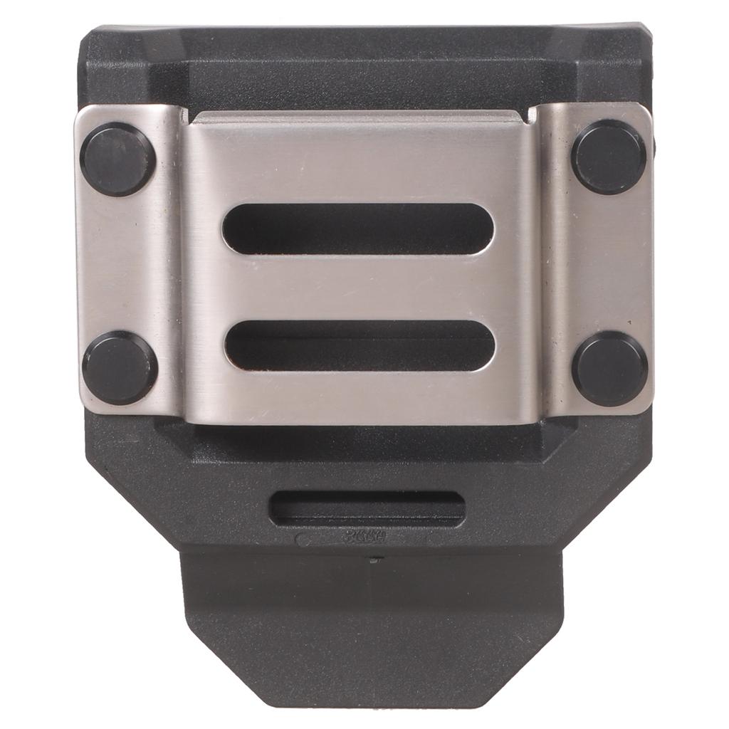 Belt Mounted Drill Holder Drill Belt Clip for Impact Drills Nail Guns Tape Measures Durable Steel Nylon Tool Holster