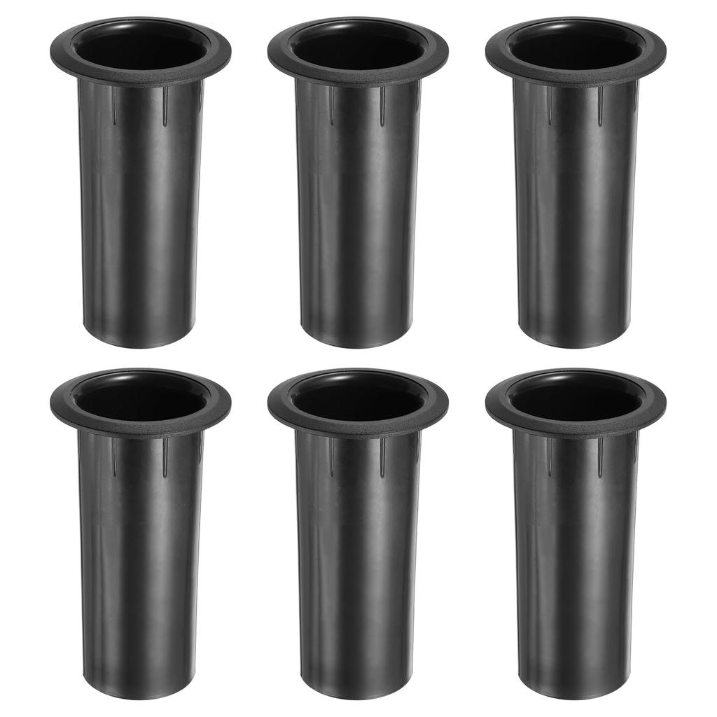 Uxcell 6pcs Speaker Cabinet Port 2 X Speaker Port Tubes for Bass Bass DIY Speaker Bass Enhancement Tubes, 5" Reflex, Woofer, Project,
