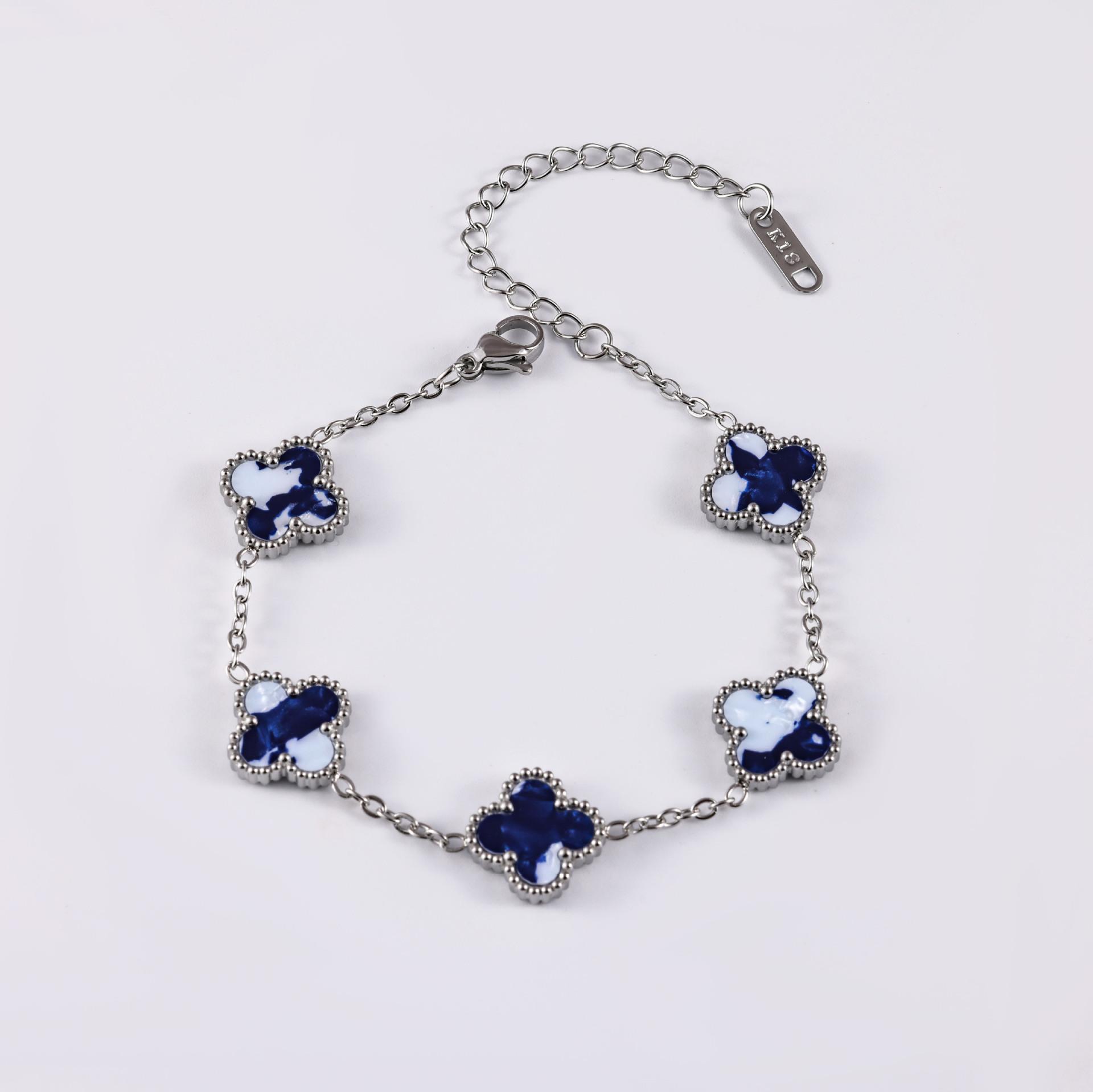 

Браслет цвета клевера, модные и трендовые украшения, высококачественные аксессуары