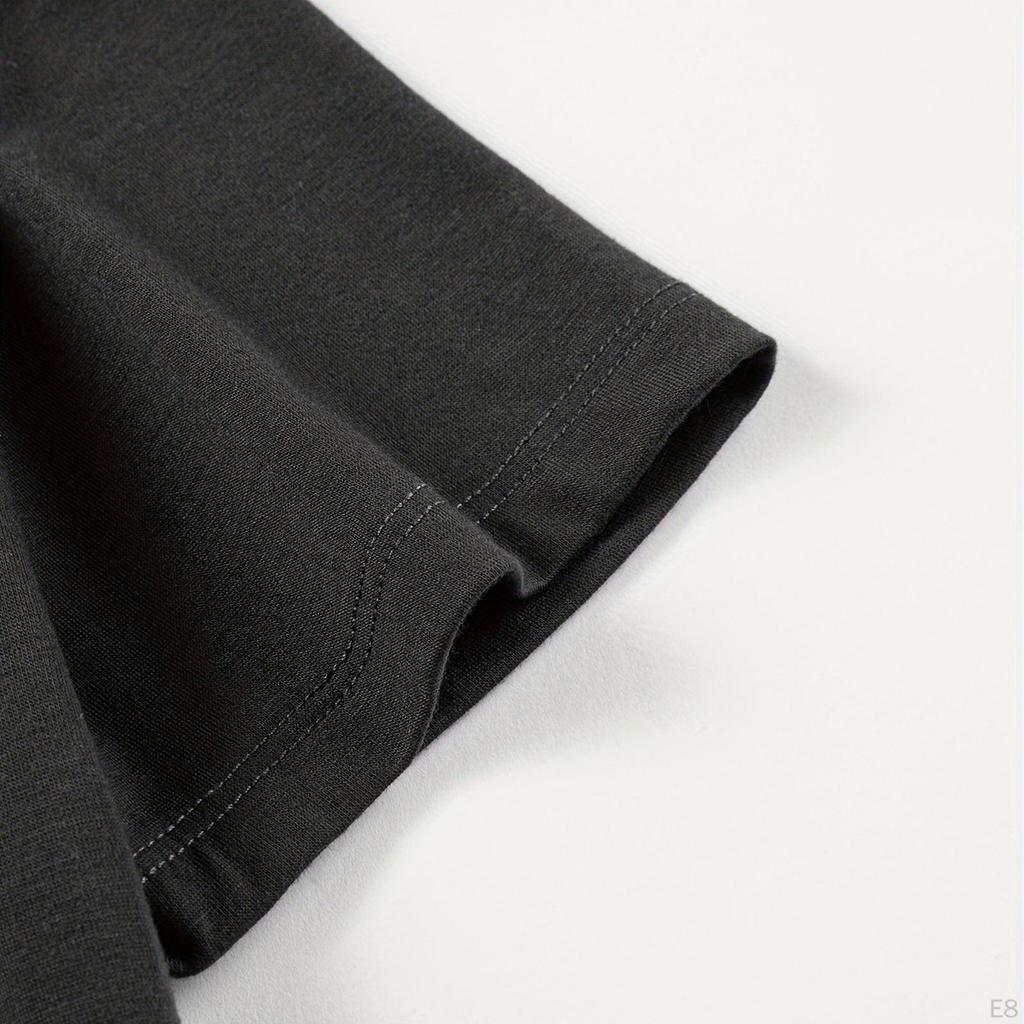 Damen Cartoon Tier Buchstaben T-Shirt Weibliche T-Shirts Lässig Trendy Rundhals für Alltagskleidung