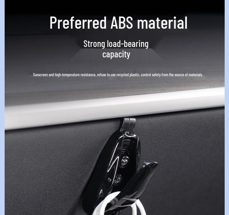 Passenger Side Glove Box Hook for Tesla Model Y/3 - Updated Interior Accessory