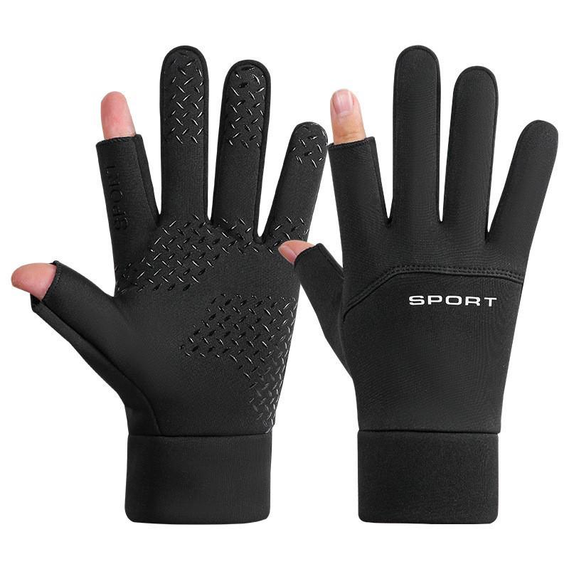 Guanti Invernali da Ciclismo da Donna Caldi con Fodera in Pile - Idrorepellenti, Antivento, Compatibili con Touchscreen, Nuovo Stile per Sport all'Aperto