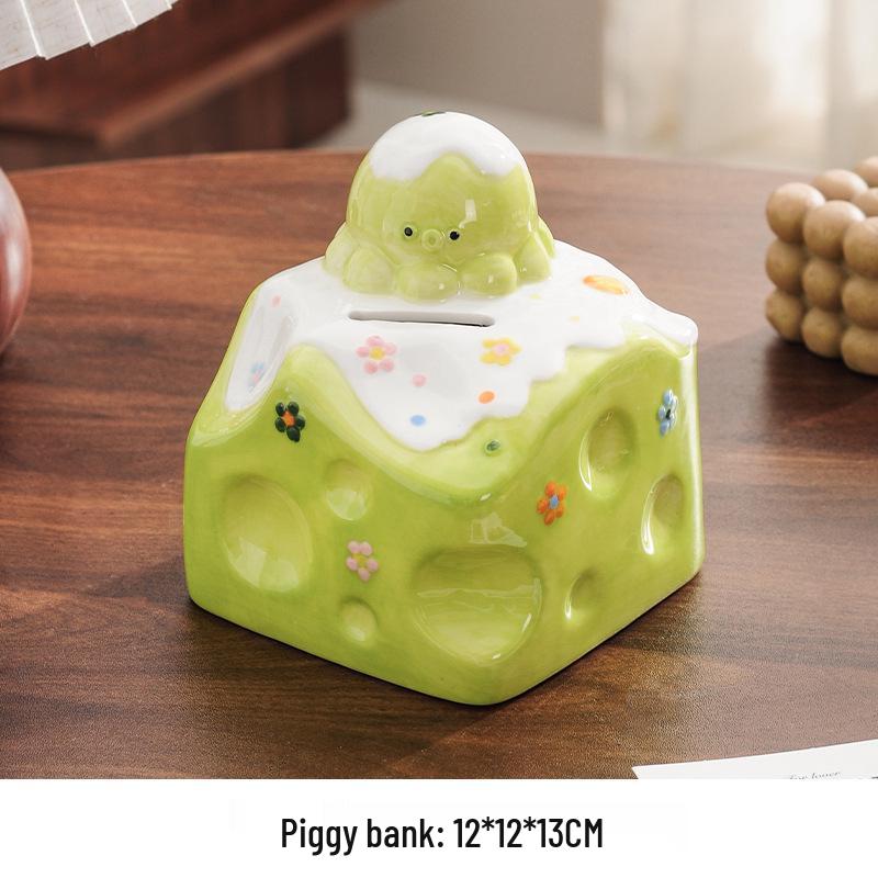 Керамическая копилка Мальчик Девочка 2026 - Украшение большой емкости